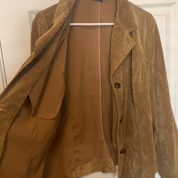 Corduroy caramel jacket - Picture 4 of 7